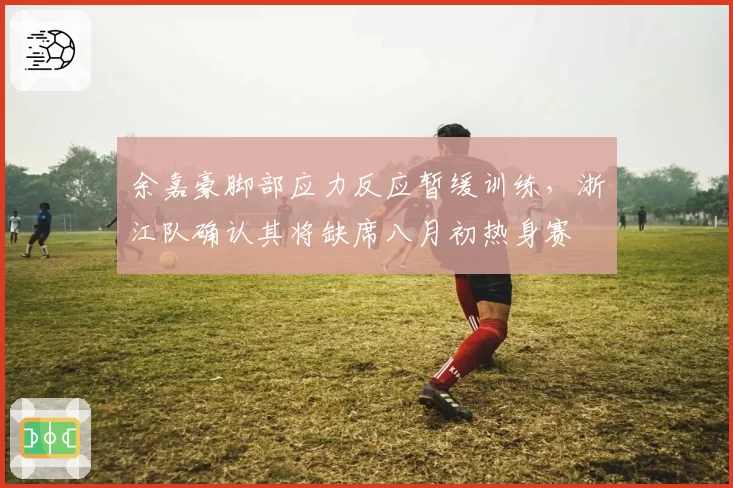 余嘉豪脚部应力反应暂缓训练,浙江队确认其将缺席八月初热身赛